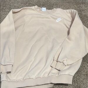 Nike Cream Sweatshirt for Kids